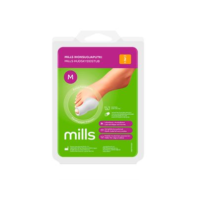 Mills ihonsuojaputki varpaille 2 kpl L