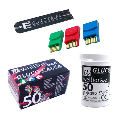Wellion Vet Gluco Calea testiliuskat 50kpl