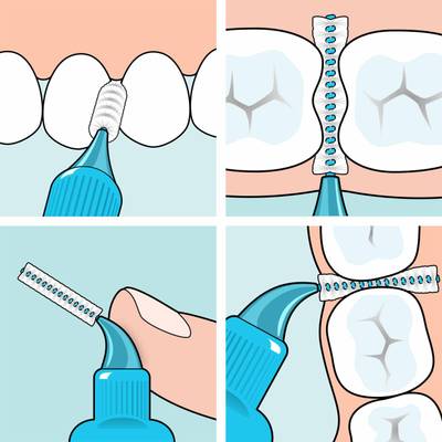 TePe hammasväliharja Extra Soft 0,5 mm Punainen 8 kpl TePe hammasväliharja Extra Soft 0,5 mm Punainen 8 kpl