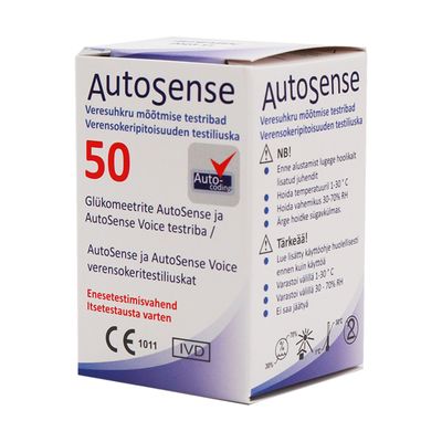 AutoSense Voice testiliuskat 50 kpl