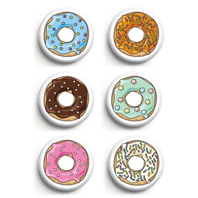 Libre-sensorin tarra 6 kpl - Donuts Libre-sensorin tarra 6 kpl - Donuts