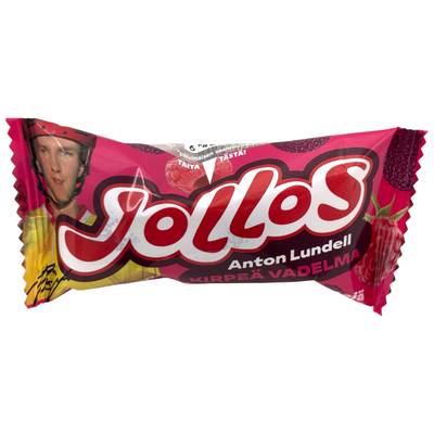 Jollos vauhtikarkki Kirpeä vadelma 2-pack