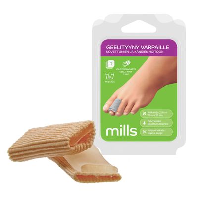 Mills Geelityyny varpaille 10 cm, 1 kpl