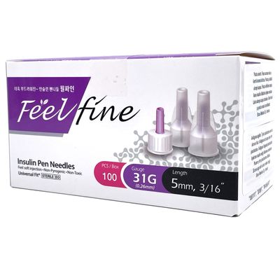 FeelFine kynäneula 100 kpl (4mm, 32G) FeelFine kynäneula 100 kpl (4mm, 32G)