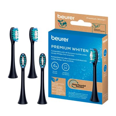 Beurer SC 4 kpl Premium Whiten vaihtoharjoja sonic-sähköhammasharjaan
