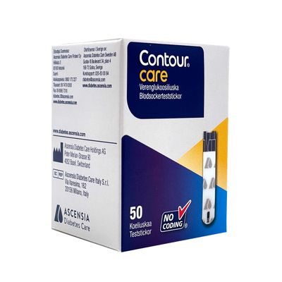 CONTOUR CARE testiliuskat 50 kpl