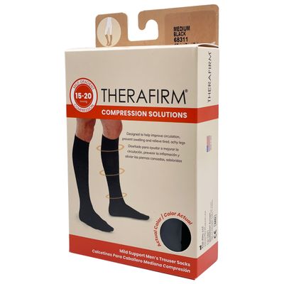 Therafirm tukisukka miehille (musta, koko L, 43 - 46)