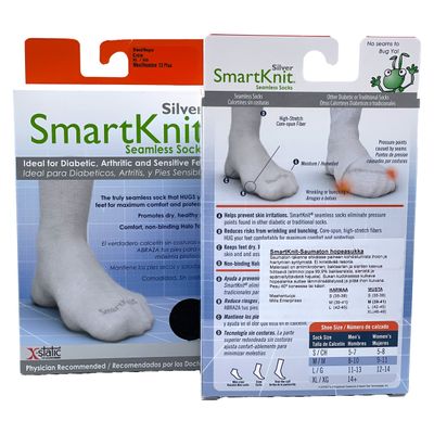 SmartKnit hopeasukka XL (46-48)