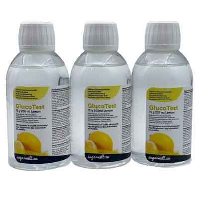 GlucoTest glukoosijuoma sitruuna
