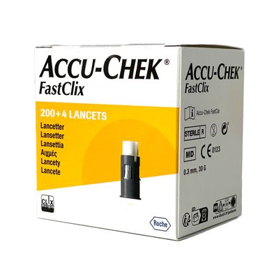 Accu-Chek FastClix lansettipakkaus (204 neulaa)
