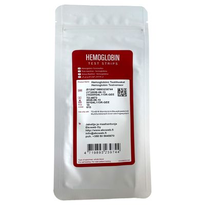 XPER Hemoglobiini Testiliuskat (HB) 10 kpl