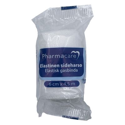 Pharmacare Elastinen sideharso 6 cm x 4,5 m 1 kpl