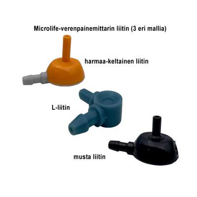 Microlife verenpainemittarin liitin (Musta liitin)