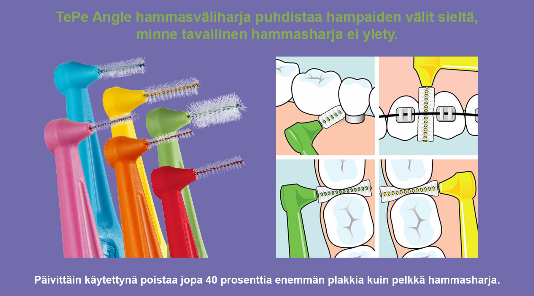 TePe Angle hammasväliharja